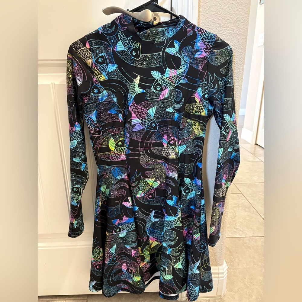 Blackmilk Clothing Watercolor Koi fish dress